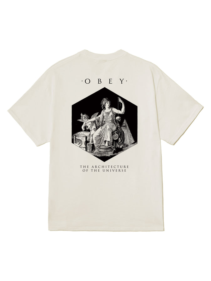 Obey Architecture Of The Universe T-Shirt Spring 2026 | VINTAGE WHITE (VWH)