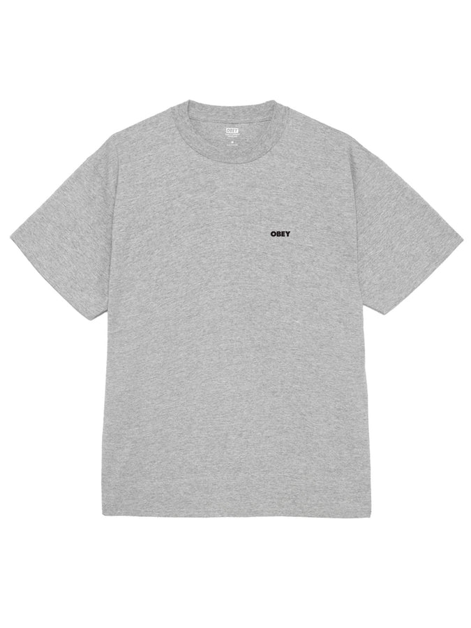 Obey The Medium Is The Message T-Shirt Spring 2026 | HEATHER GREY (HEA)