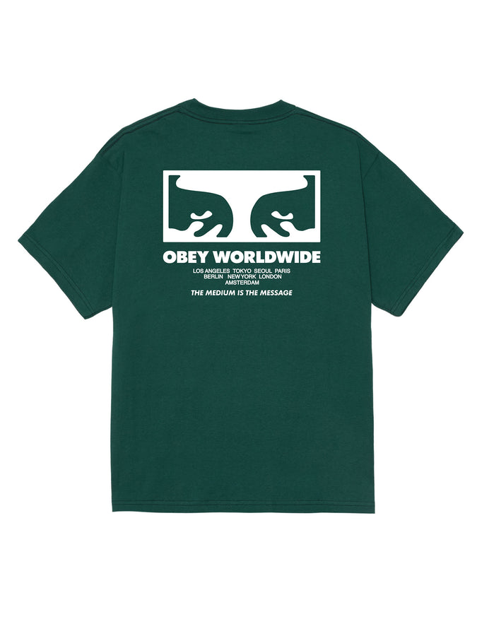 Obey The Medium Is The Message T-Shirt Spring 2026 | RAINFOREST (RFR)