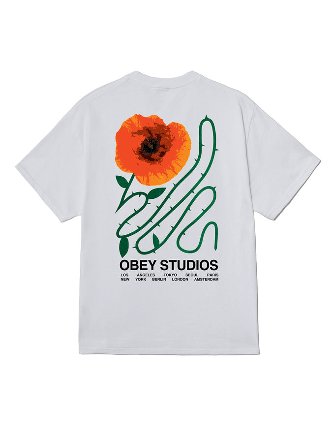 Obey Moves Of Life T-Shirt Spring 2026 | WHITE (WHT)