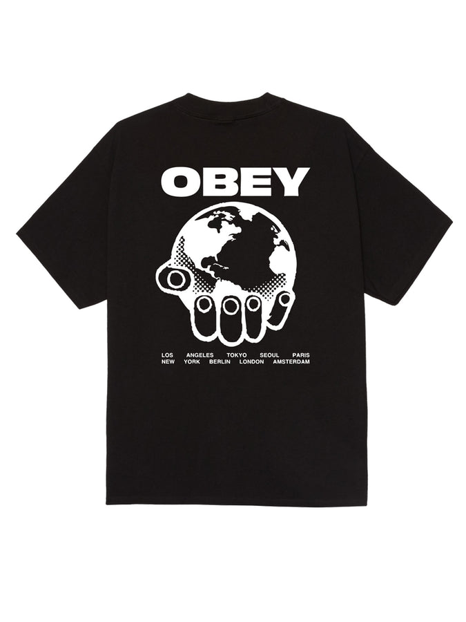 Obey Helping Hand T-Shirt Spring 2026 | BLACK (BLK)