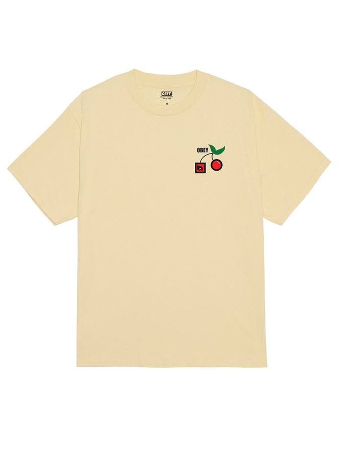 Obey Alternative Lifestyles T-Shirt Spring 2026 | PALE YELLOW (PLY)
