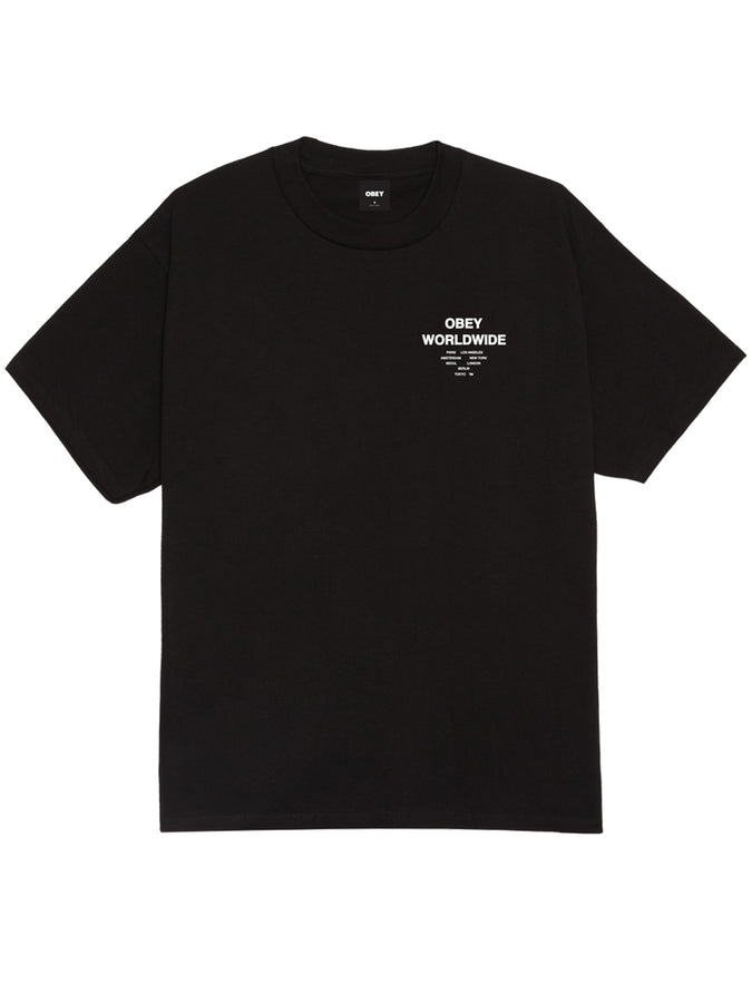 Obey Angels Above T-Shirt Fall 2026 | BLACK (BLK)