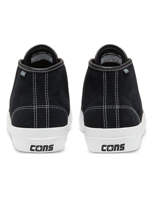 Converse Jack Purcell Pro Mid Black/White/Black Shoes