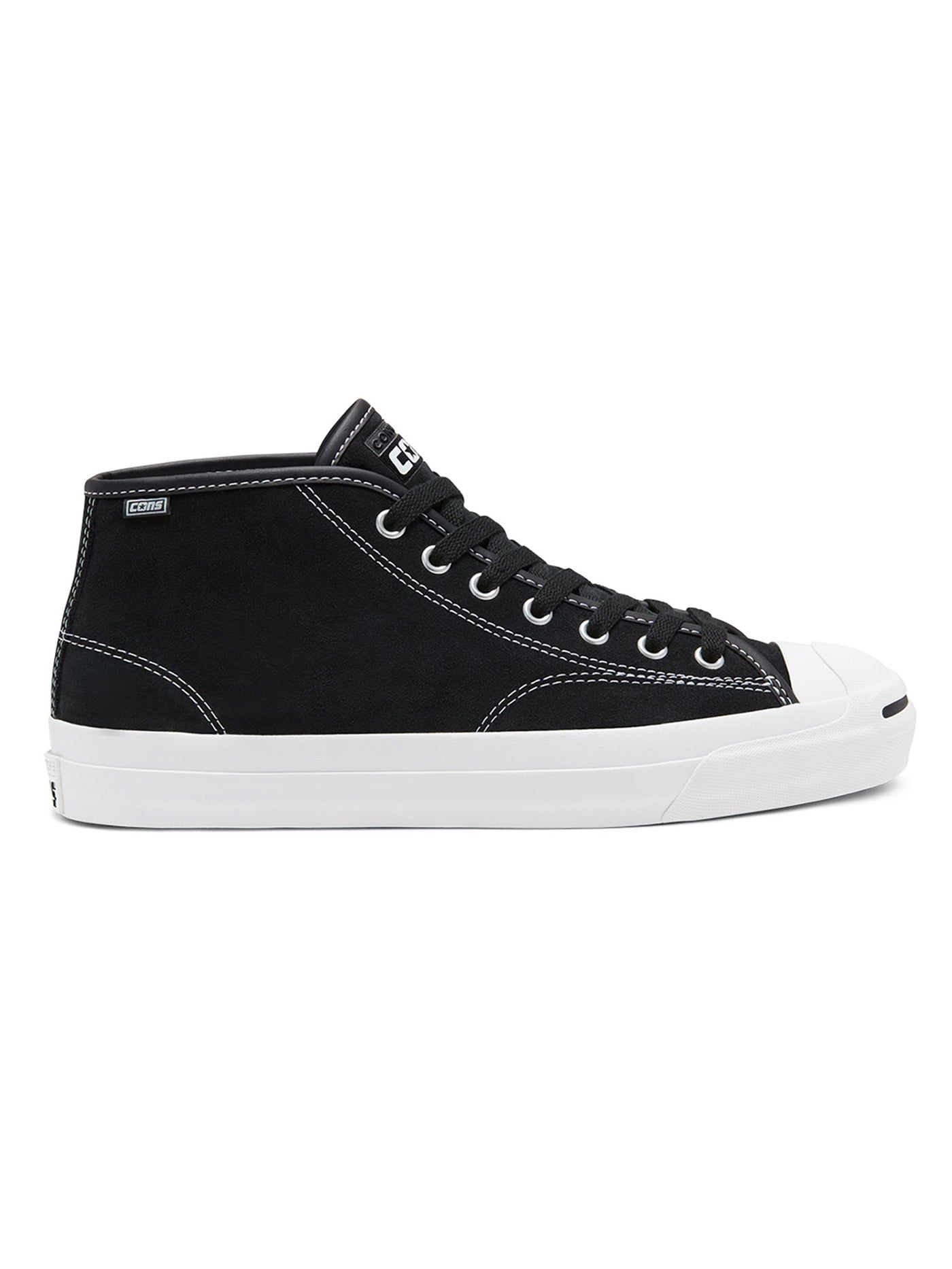 Converse Jack Purcell Pro Mid Black/White/Black Shoes