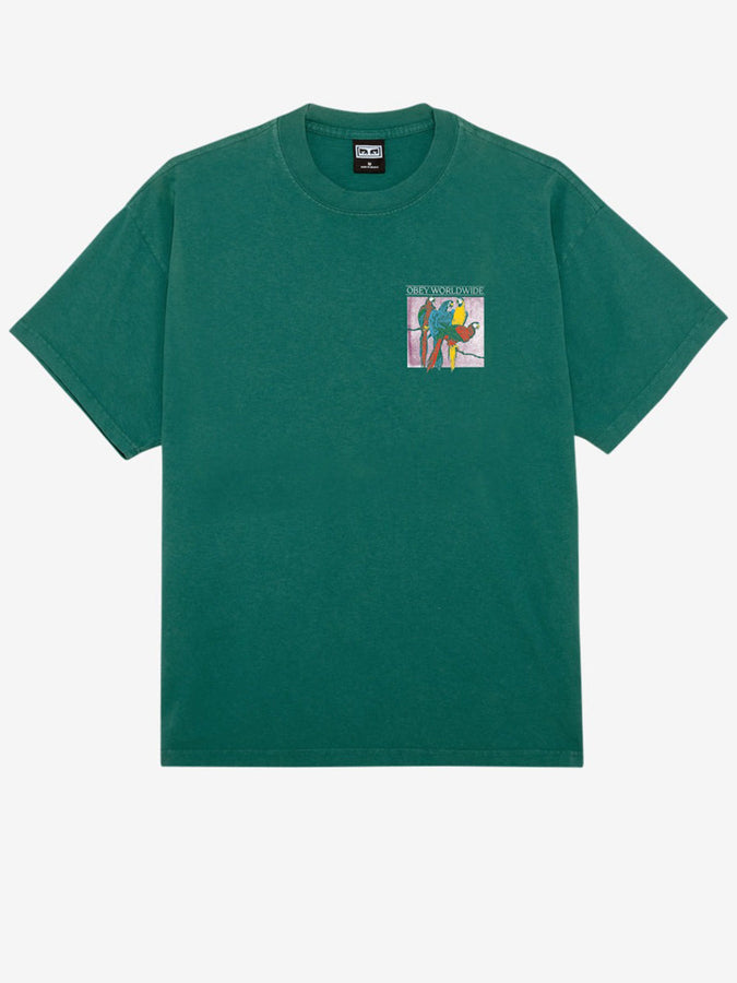 Obey Obey Respect & Protect T-Shirt Summer 2024 |  ADVENTURE GREEN (AVG)
