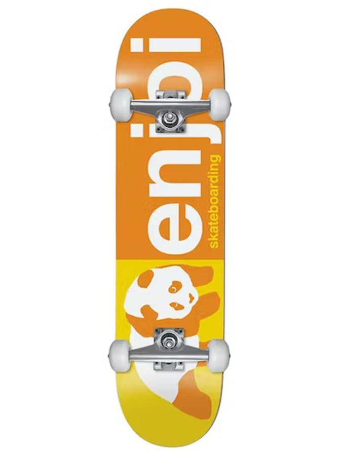 Enjoi Half And Half First Push Orange 8.0 Complete Skateboard | ORANGE