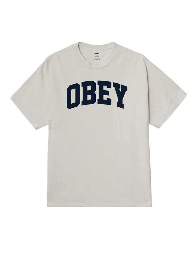 Obey Collegiate T-Shirt Fall 2025 | CHALK