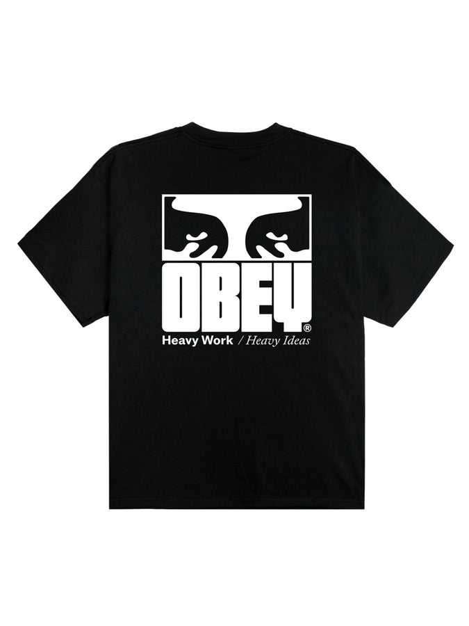 Obey Heavy Ideas T-Shirt Spring 2026 | BLACK (BLK)