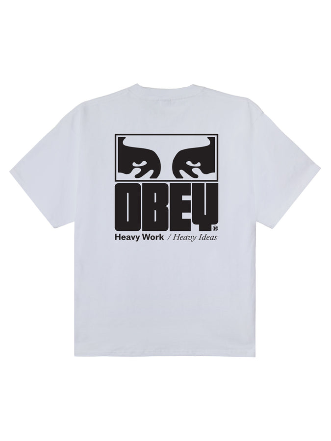 Obey Heavy Ideas T-Shirt Spring 2026 | WHITE (WHT)