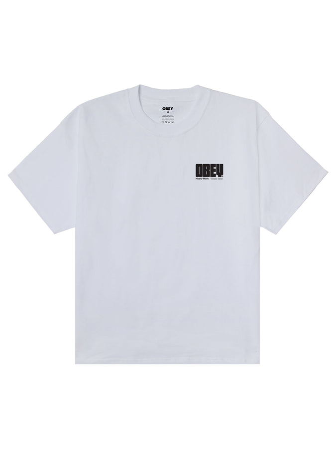 Obey Heavy Ideas T-Shirt Spring 2026 | WHITE (WHT)