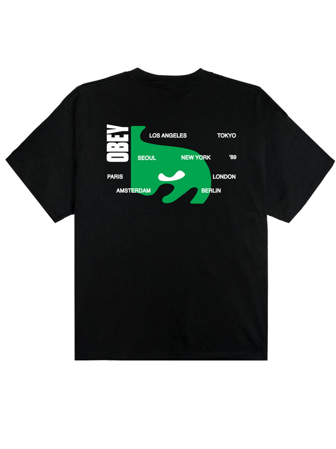 Obey Eye Of The City T-Shirt Spring 2026 | BLACK (BLK)