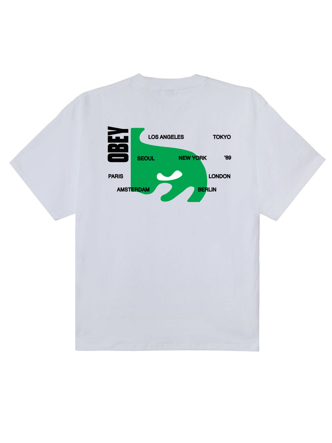 Obey Eye Of The City T-Shirt Spring 2026 | WHITE (WHT)