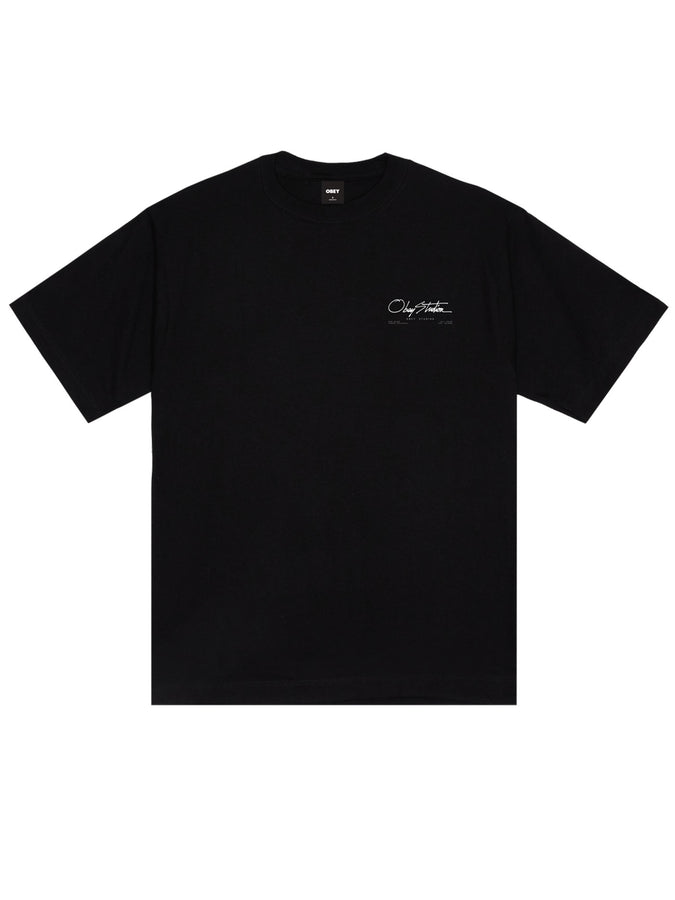 Obey Studios 3 Decades T-Shirt Fall 2026 | BLACK (BLK)