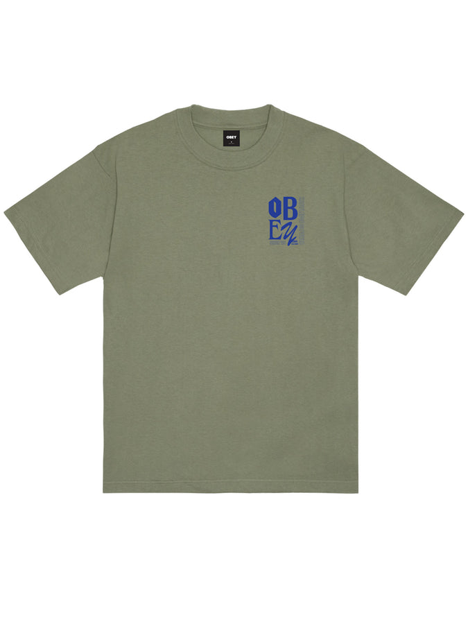 Obey Knowledge T-Shirt Fall 2026 | DESERT GREEN (DGE)