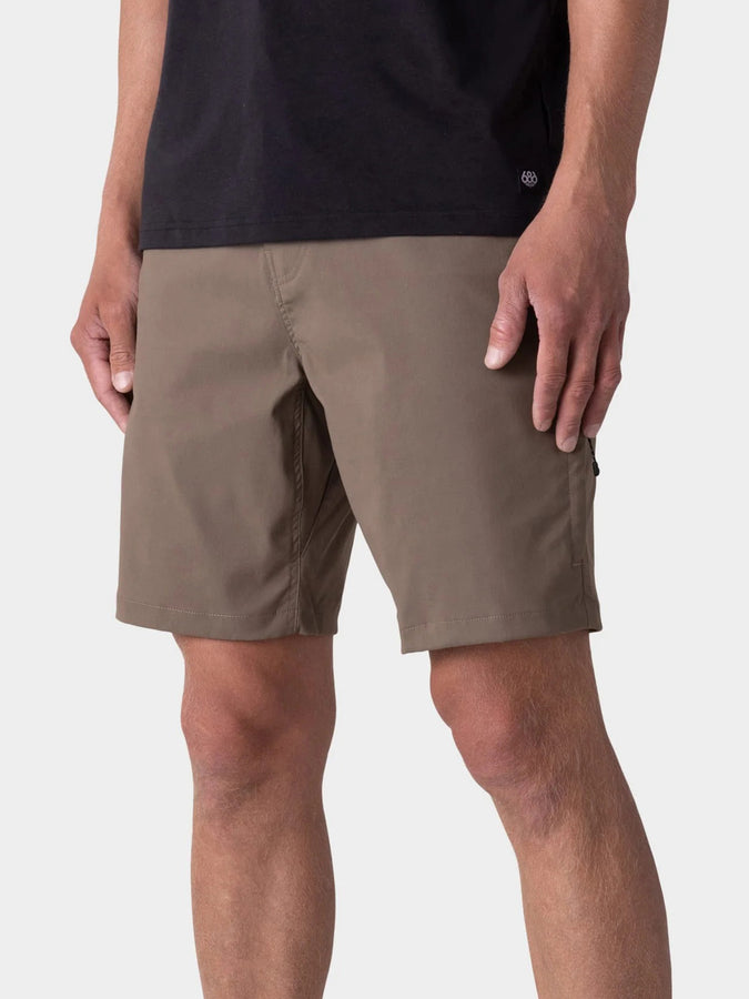 686 Everywhere Hybrid Relaxed Fit Shorts | TOBACCO (TBCO)