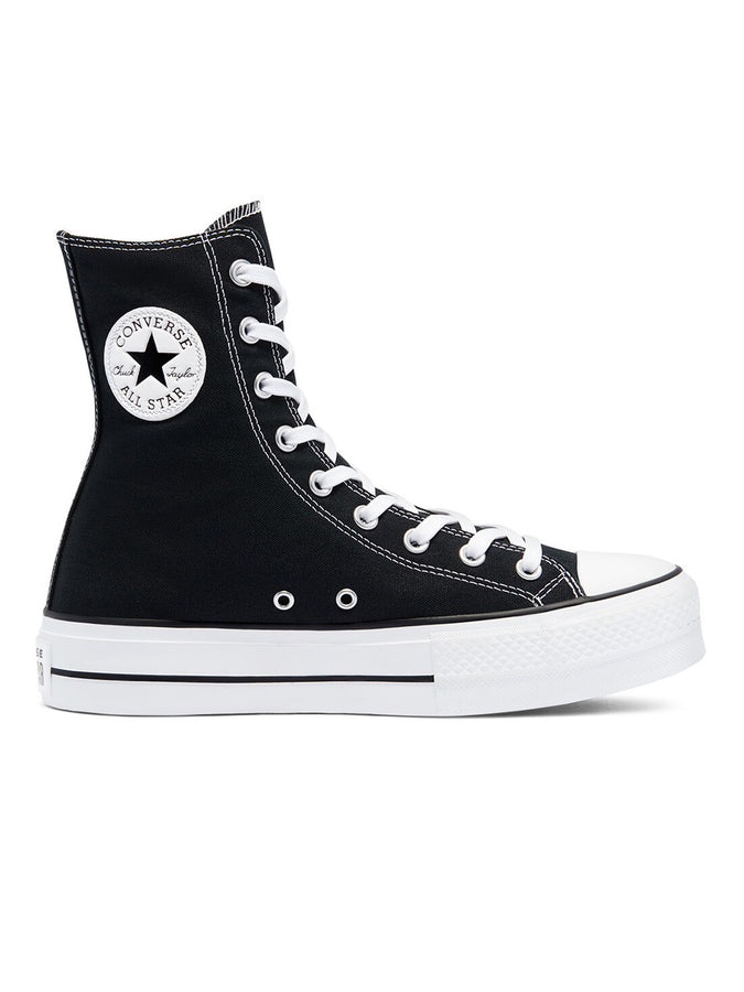 Chuck Taylor All Star Lift Extra High Black/White/Black Shoes | BLACK/WHITE/BLACK