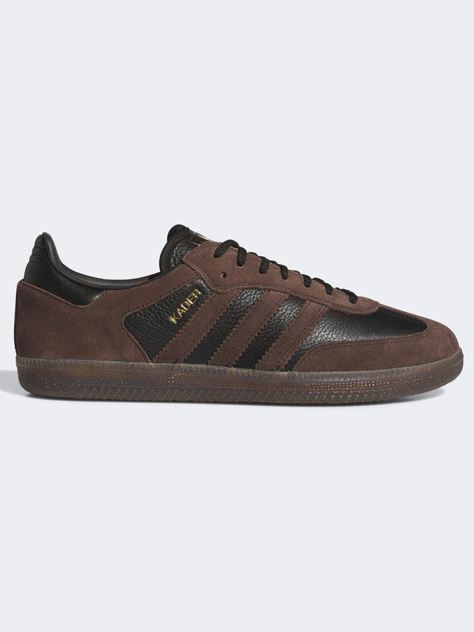 Adidas x Kader Samba ADV Black/Brown/Gum5 Shoes Spring 2024 | CORE BLACK/DK BROWN/GUM5