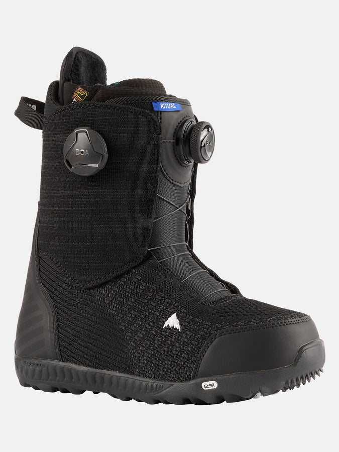 Burton Ritual BOA Snowboard Boots 2025 | BLACK (001)