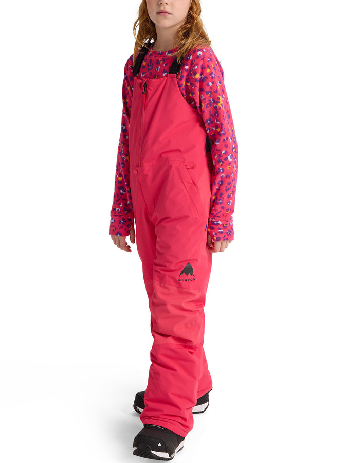 Burton Skylar 2L 2027 – Youth Insulated Bib (7-14) | AZALEA PINK (AGO)