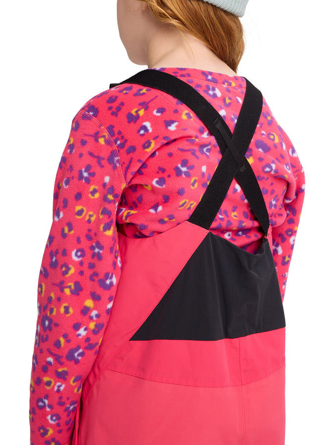 Burton Skylar 2L 2027 – Youth Insulated Bib (7-14) | AZALEA PINK (AGO)