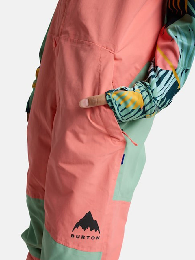Burton Skylar Bib Pants Winter 2026 | PEACH ECHO (AWA)