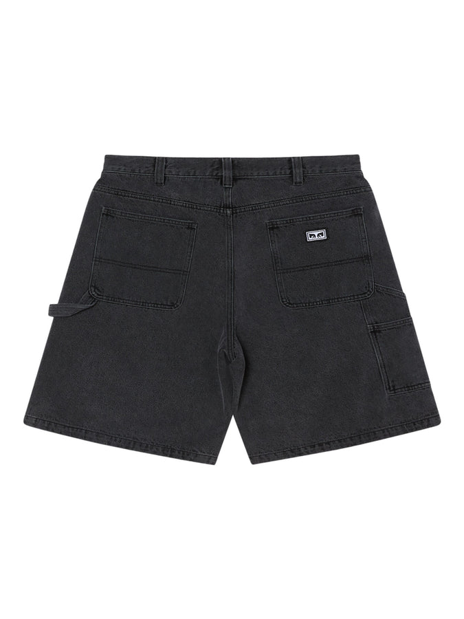 Obey Bigwig Carpenter Denim Shorts Spring 2026 | BLACK ASH (BAH)