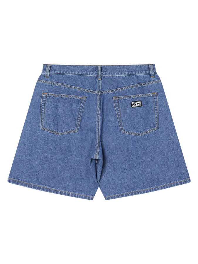 Obey Emerson Denim Shorts Spring 2026 | SALTY BLUE STONE WASH (SBW)