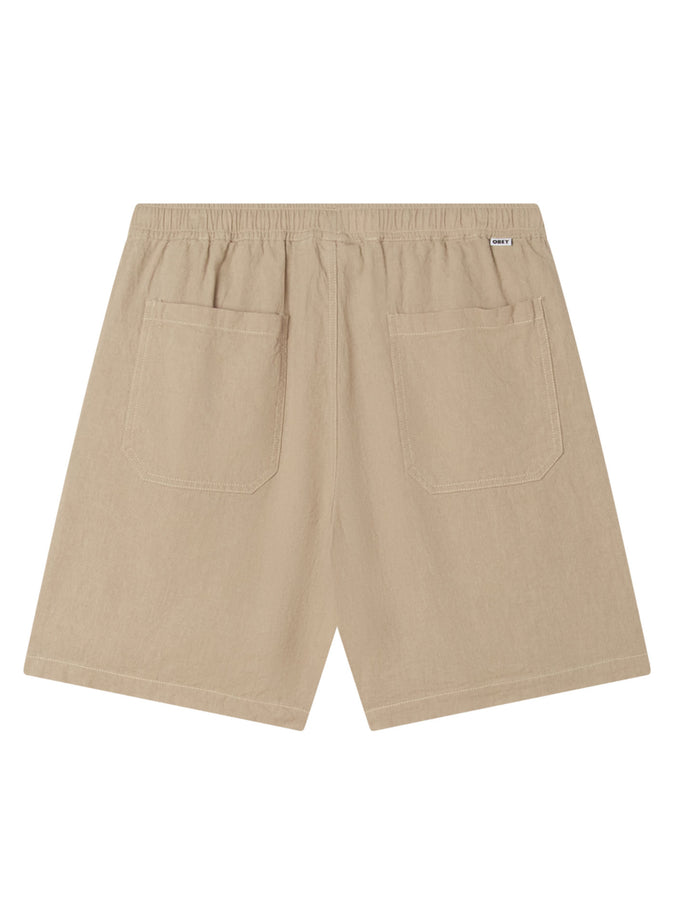 Obey Relaxer Shorts Summer 2026 | OATMEAL (OAT)