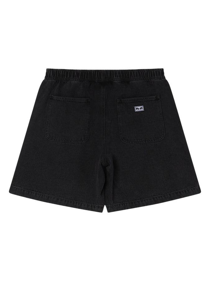 Obey Easy Denim Shorts Spring 2026 | WASHED BLACK (WBL)