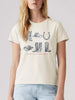Levis The Perfect Moody Spot THe Tab Grid T-Shirt Fall 2025