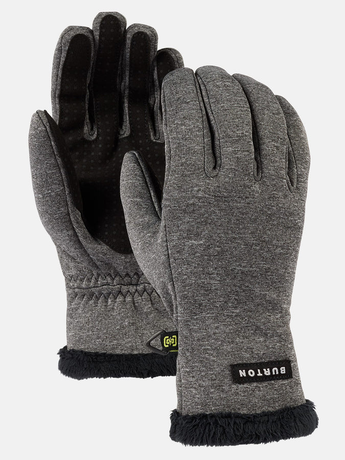 Burton Sapphire Snowboard Gloves 2025 | TRUE BLACK HEATHER (001)