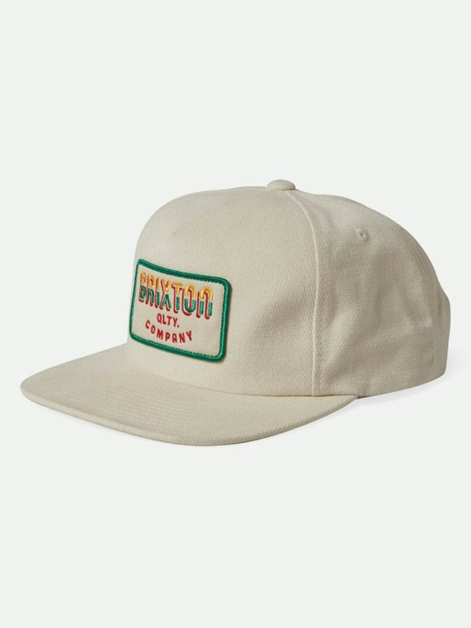Brixton Neighbor Snapback Hat | OFF WHITE SOL WASH