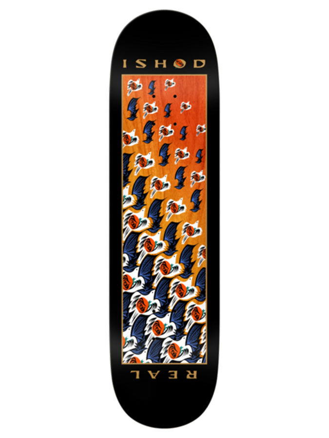 Real Ishod Metamorphosis Twin Tail Black 8.25 Skateboard Deck | BLACK