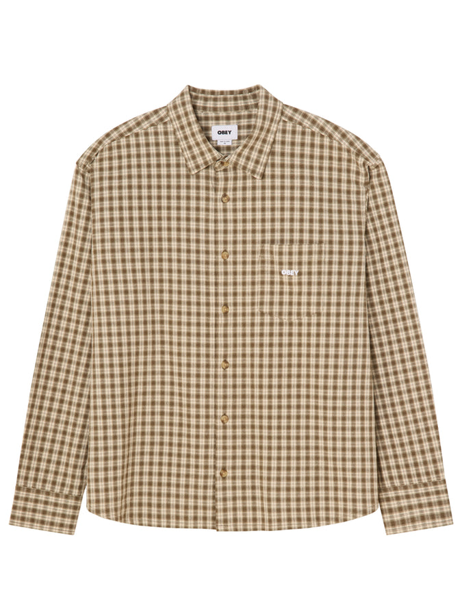 Obey Bigwig Axel Long Sleeves Buttondown Shirt Fall 2026 | CANTEEN MULTI (CAN)