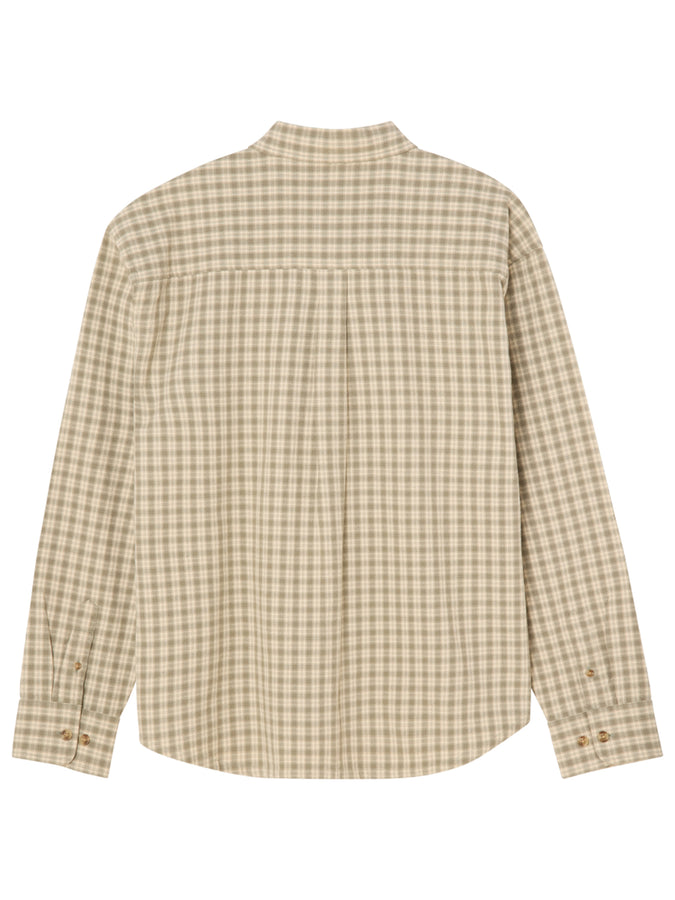 Obey Bigwig Axel Long Sleeves Buttondown Shirt Fall 2026 | VETIVER MULTI (VVR)
