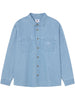 Obey Charlie Denim Long Sleeve Buttondown Shirt Fall 2026