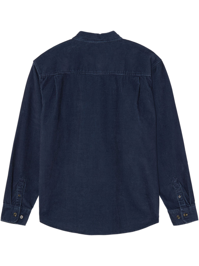 Obey Tommy Corduroy Long Sleeve Buttondown Shirt Fall 2026 | NIGHT SKY (NSK)