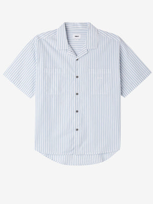 Obey Spring 2024 Bigwig Stripe Buttondown Shirt Short Sleeve