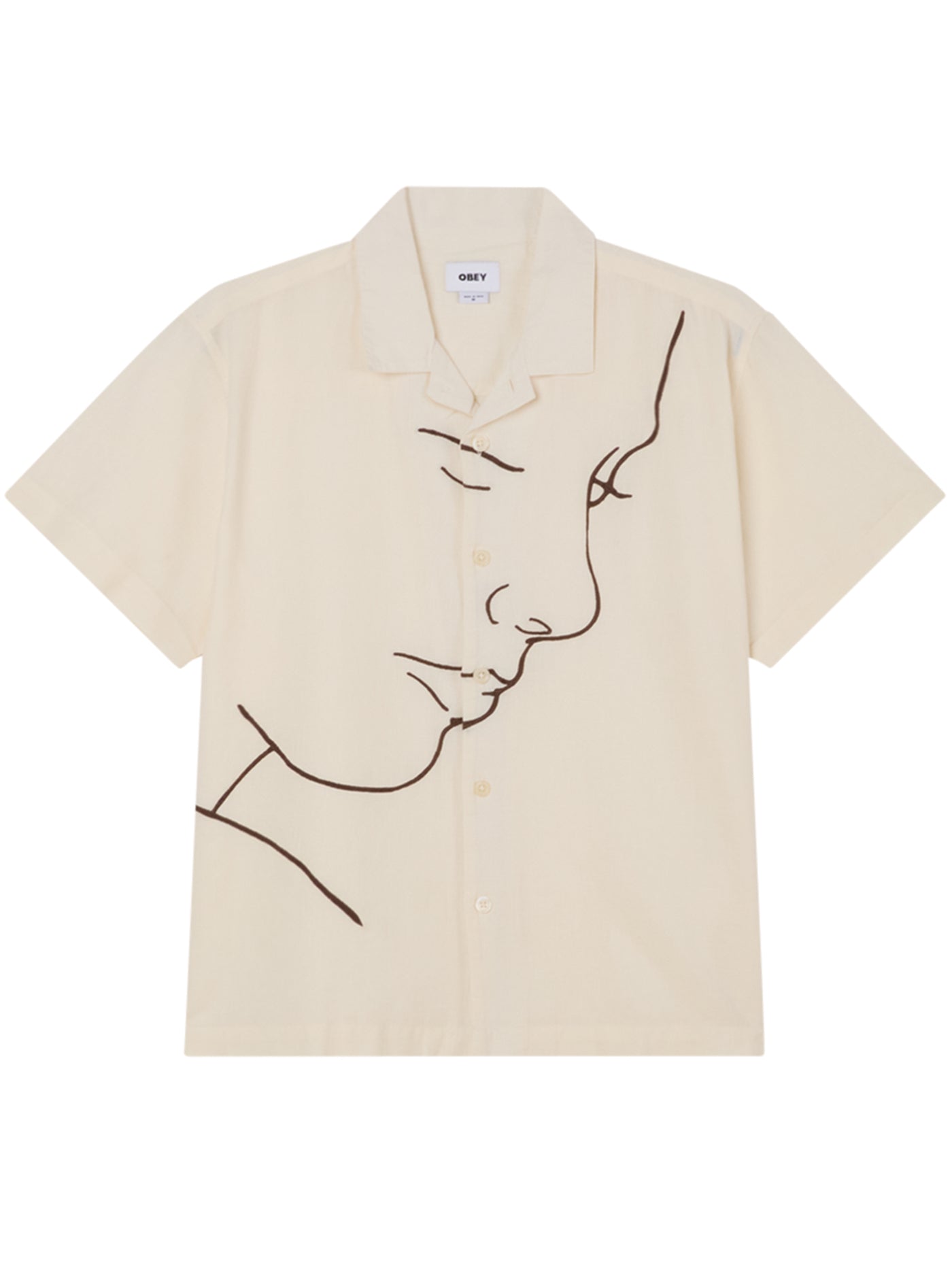 Obey Frances Short Sleeve Buttondown Shirt Spring 2025