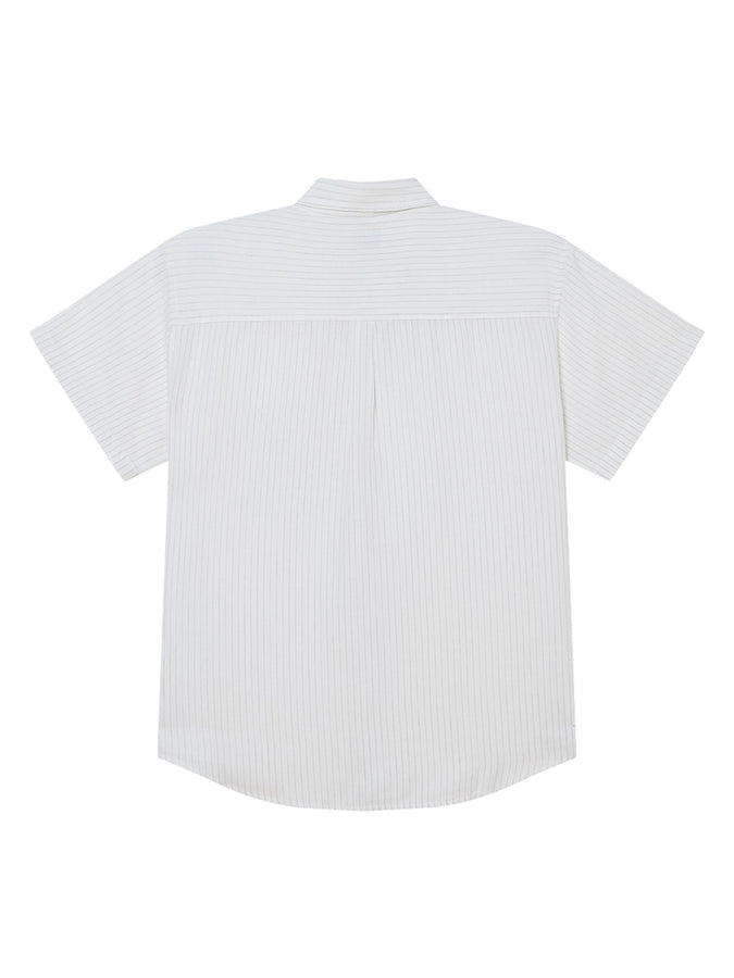 Obey Barry Short Sleeve Buttondown Shirt Spring 2026 | BRUSHED NICKEL MULTI (BNK)