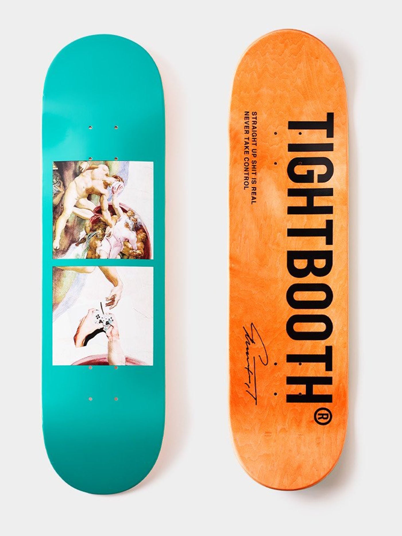 Tightbooth Pass The Pie 8.25" Skateboard Deck