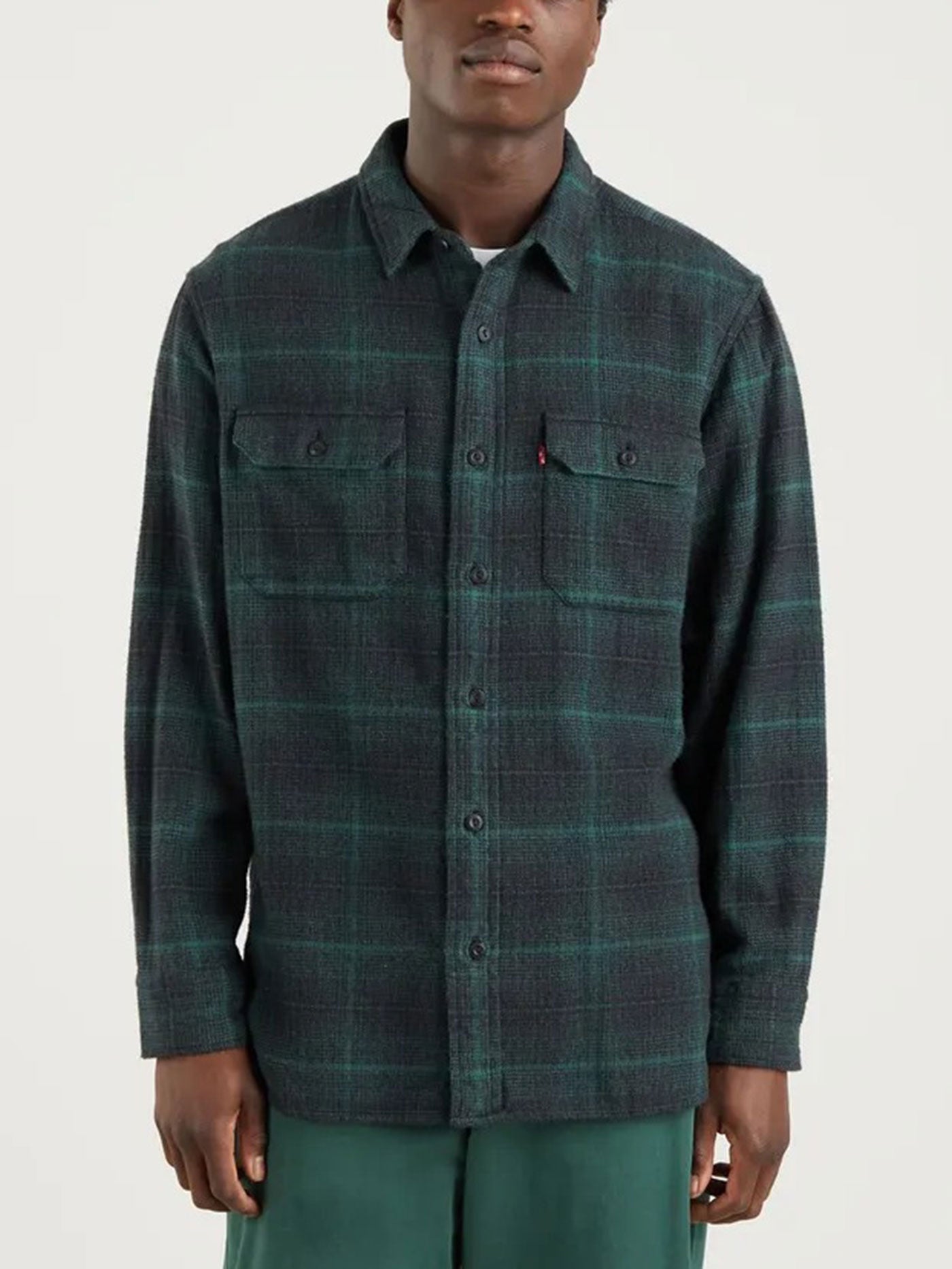 Levis Classic Worker Pineneedle LS Buttondown Shirt Fall 2024