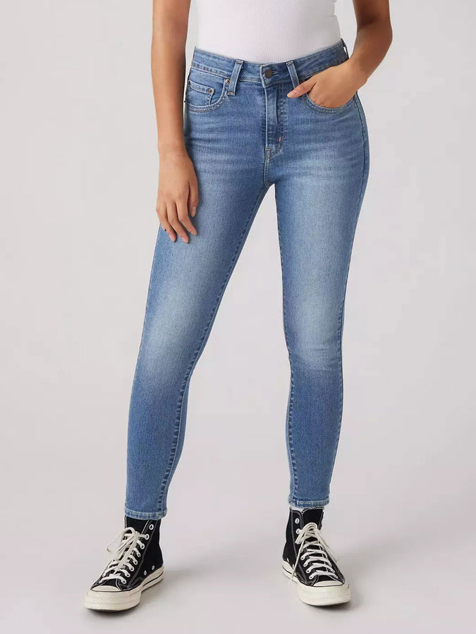 Levis 721 High Rise Skinny Eternel Indigo Mid Jeans | ETERNAL INDIGO MID (0788)