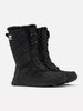 Sorel Whitney II Tall Lace WP Black Winter Boots Winter 2024
