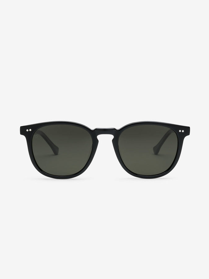 Electric Oak Gloss Black/Grey Polarized Sunglasses | GLOSS BLACK / GREY POLARIZED