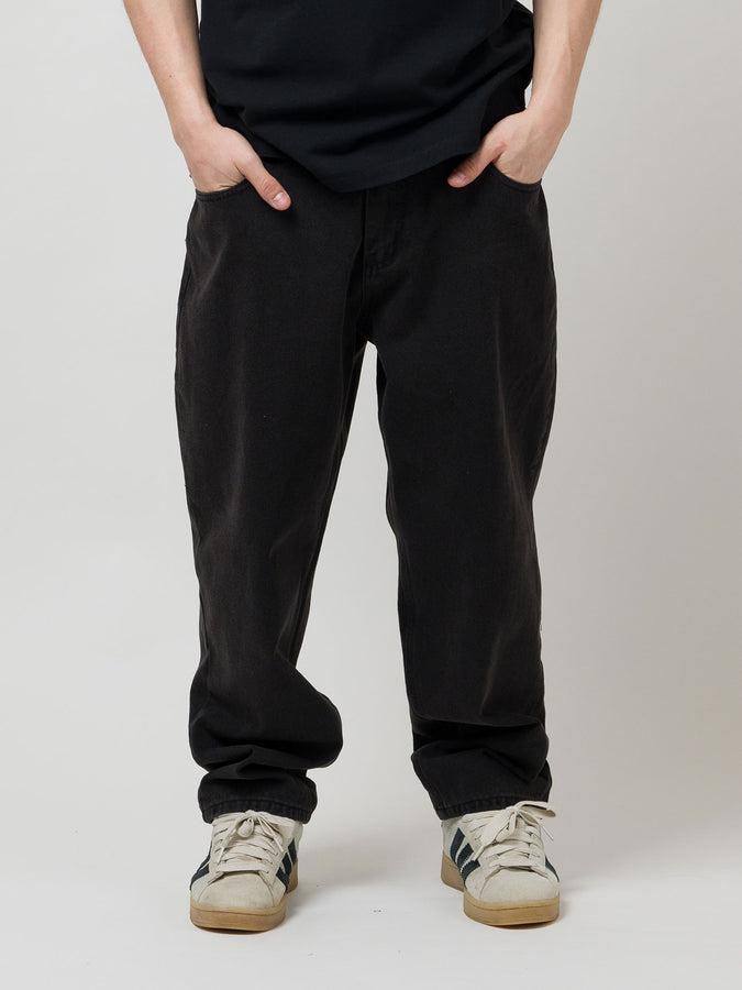 Loviah 1990 Baggy 5 Pocket Jeans Spring 2026  | BLACK WASH DENIM