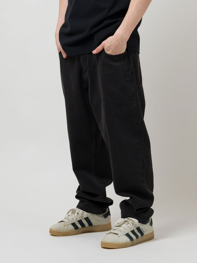 Loviah 1990 Baggy 5 Pocket Jeans Spring 2026  | BLACK WASH DENIM