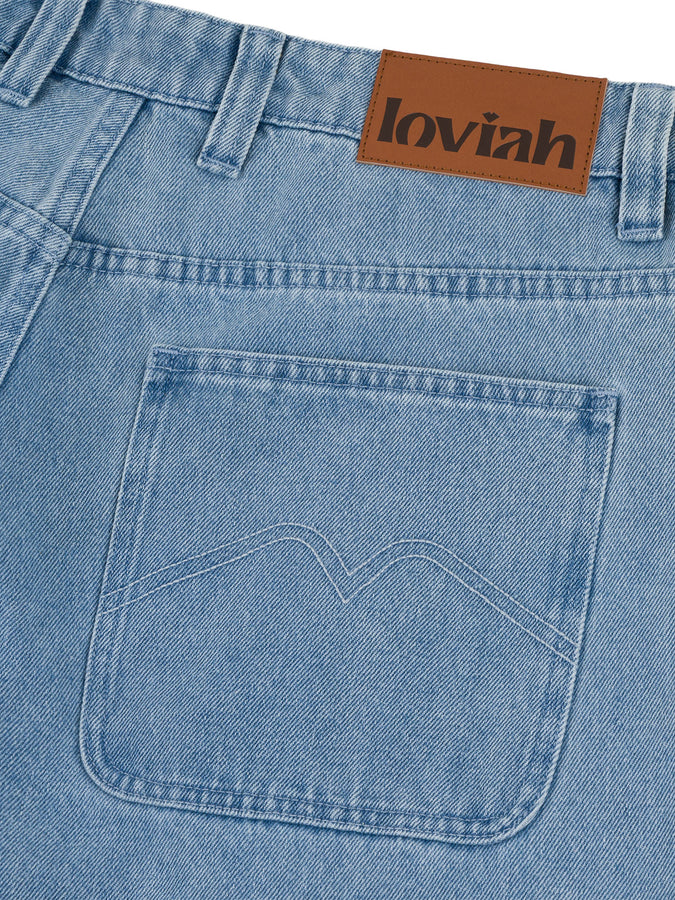 Loviah 1990 Baggy 5 Pocket Jeans Spring 2026  | INDIGO LIGHT WASH