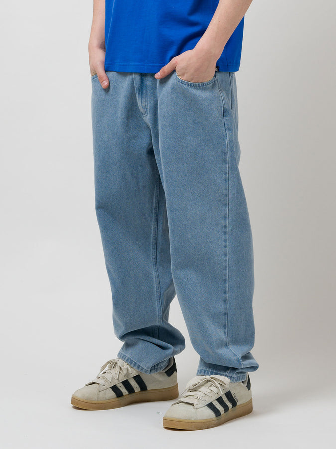 Loviah 1990 Baggy 5 Pocket Jeans Spring 2026  | INDIGO LIGHT WASH